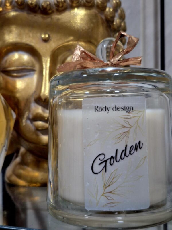 Käsitööküünal "Golden" - Image 2