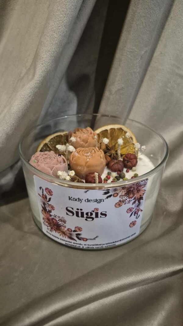 "Sügis" käsitööküünal - Image 2